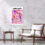 Copenhagen Abstract Design Abstract Bold Colorful City Wall Art Print-135134810