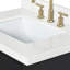 Meuble-lavabo simple en bois massif 30 po avec plateau en quartz Carrara de 1,5 po Tidworth-676705849-718797188