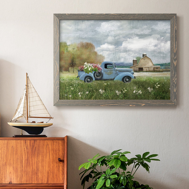 Fresh Country Picks, reproduction d'art sur toile, Gris, H 28 po x l 42 po x P 1,5 po