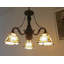 Lustre classique/traditionnel ombré 3 lumières Charlotte