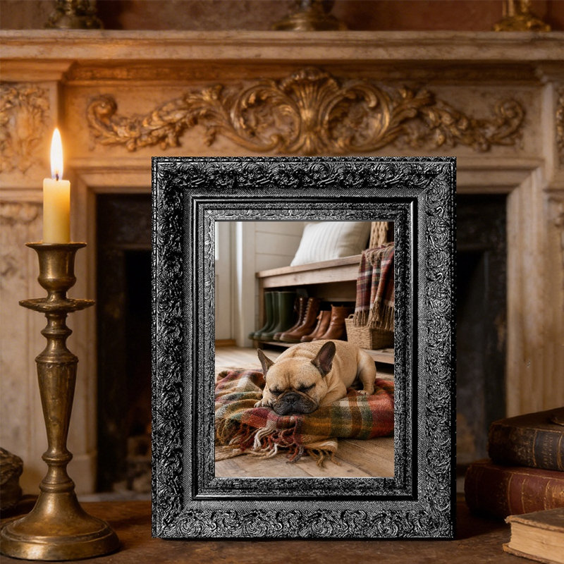 Cadre photo noir 3 pièces inspiré de la galerie pour photos 11 po x 14 po et mémoire de voyage, Black, 3, 11 po x 14 po