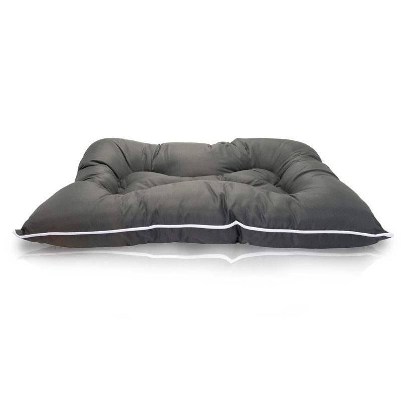 Lit de voyage pour animaux Brumfield, Petit (l 30 po x P 20 po x H 5 po), Bleu marine