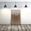 Geometric Brick Aluminum Laser-Cut Privacy Screen Panel  – Powder-Coated Outdoor Metal Wall Art, Decorative Garden Fence Privacy Divider-71048518-71048524