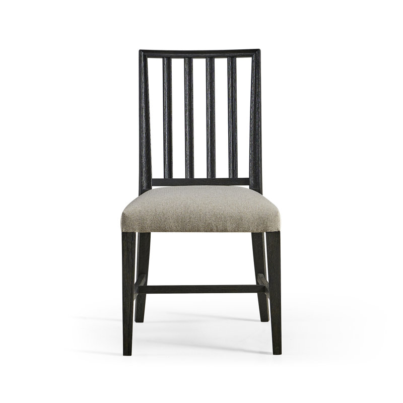 Umbra Upholstered Dining Chair, Ebonized Black