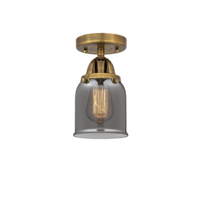 Glass LED Semi Flush Mount