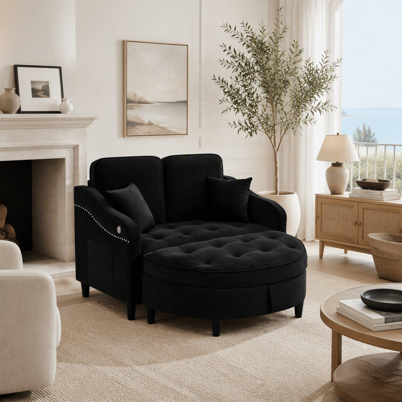 Upholstered 48.5 " Sofa