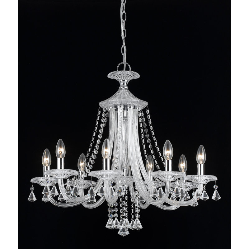 8 - Light Candle Style Chandelier