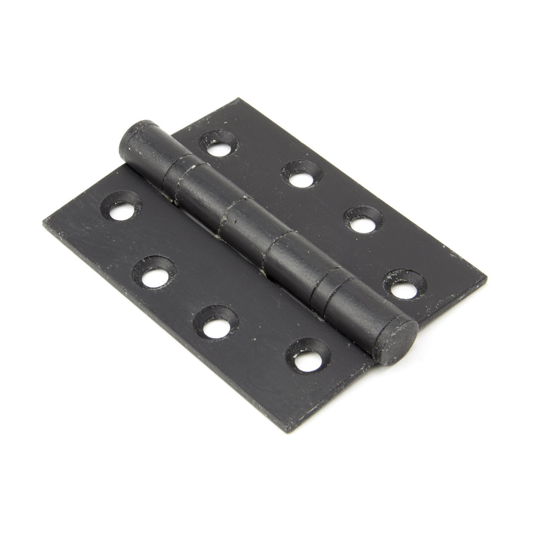 B&Q - External Beeswax 4 Inch Ball Bearing Butt Hinge (Pair) - Image 2