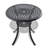 3Pcs All-Weather Cast Aluminum Dining Furniture Set With Black Frame-1685304173