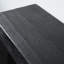 Console simple en bois massif noir-229453060