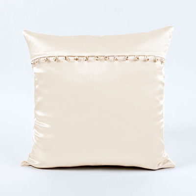 Charmeuse Silk Square Pillow Cover & Insert