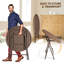 Patio Folding Table Plastic-1782669895