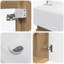 Single Bathroom Vanity with Ceramic Basin-299505048