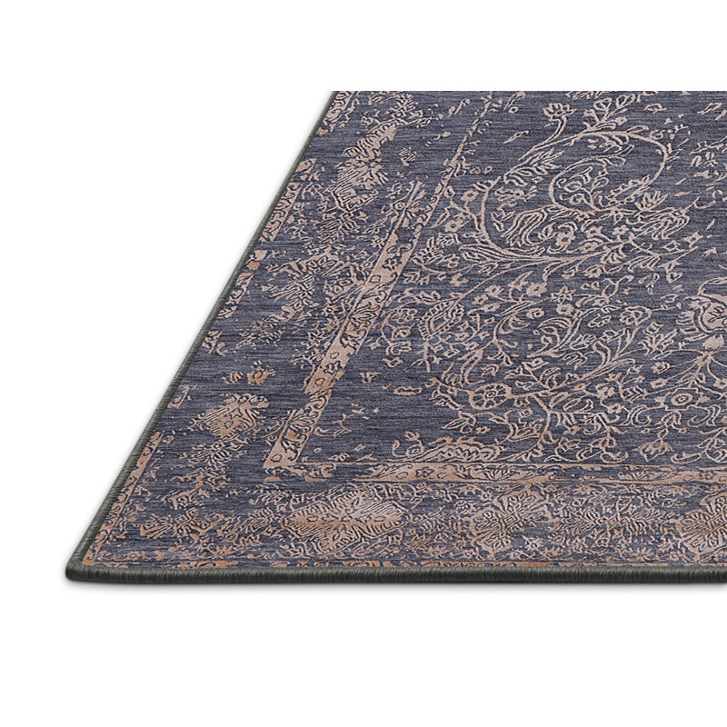 Shantae Floral Indoor Rug, Rectangle 4' x 6'