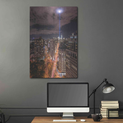 " Tribute Lights Flatiron District " Print