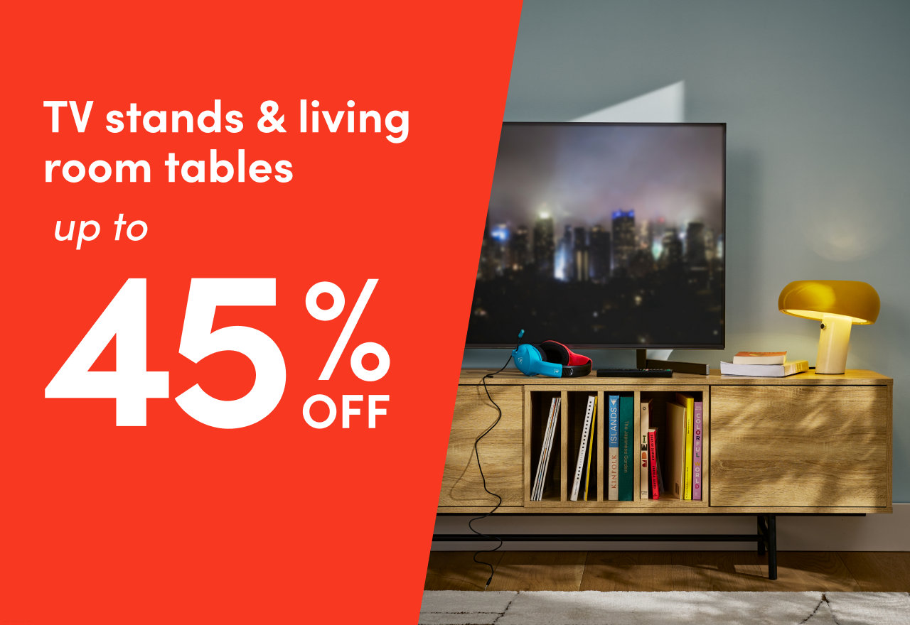 TV stand & living room table clearout