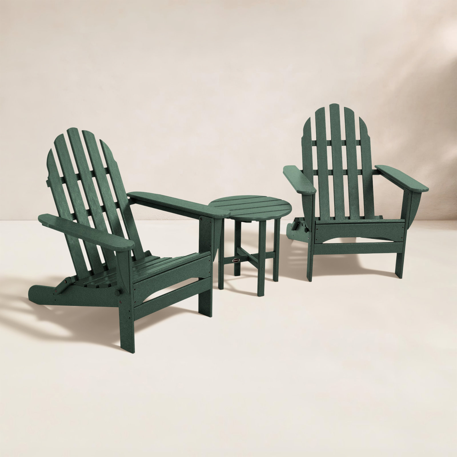 POLYWOOD® Vineyard 2-Person Patio Seating Group, Green