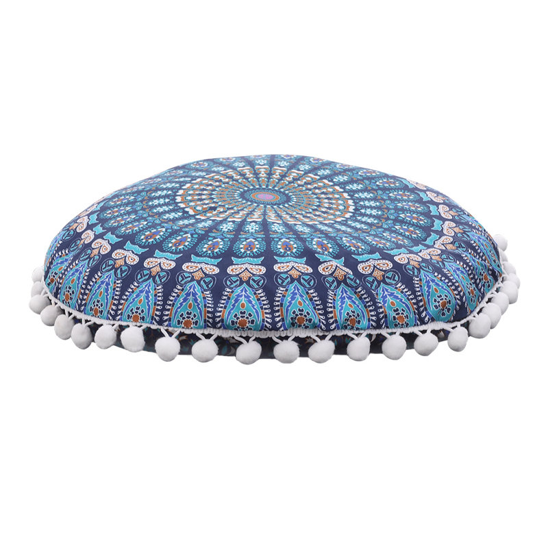Caiman Blue Bolster Bolster Cushion Pillow Cover