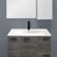 Integrated White Ceramic Basin, Drain Not Included