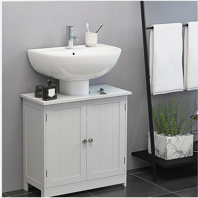 Commode de salle de bain 24 po - Blanc