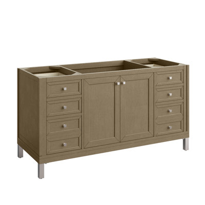 Chicago 60'' Single Bathroom Vanity with Top