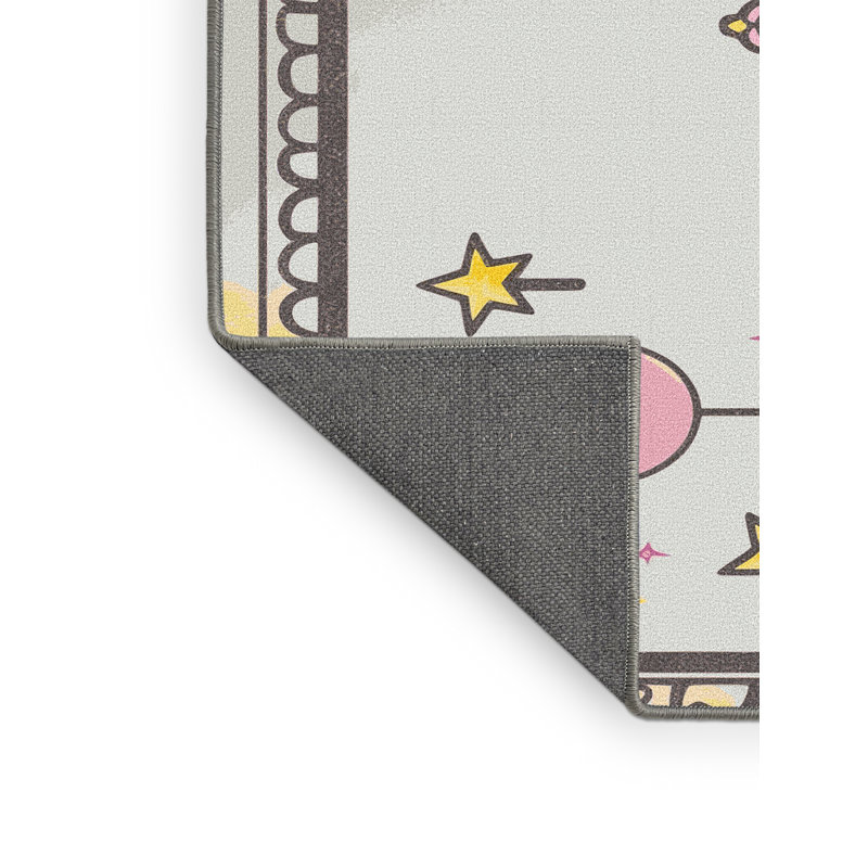 Tapis fantaisie East Urban Home, Rectangulaire 2 pi x 3 pi