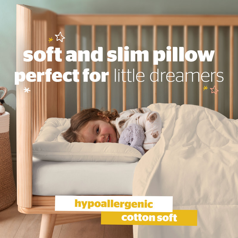 Silentnight Safe Nights Coverless Cot Bed Duvet and Pillow Set 4 Tog