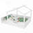 Floor Bed With Guardrails And Roof-722962102-722962103