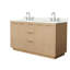 Meuble-lavabo double 60 po avec plateau en quartz Maroni-99459418-99459420-100480809