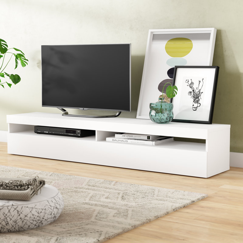 Jessica TV Stand for TVs up to 88", White