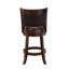 Tabouret de bar pivotant en bois massif Genève-1265519174-1220240811