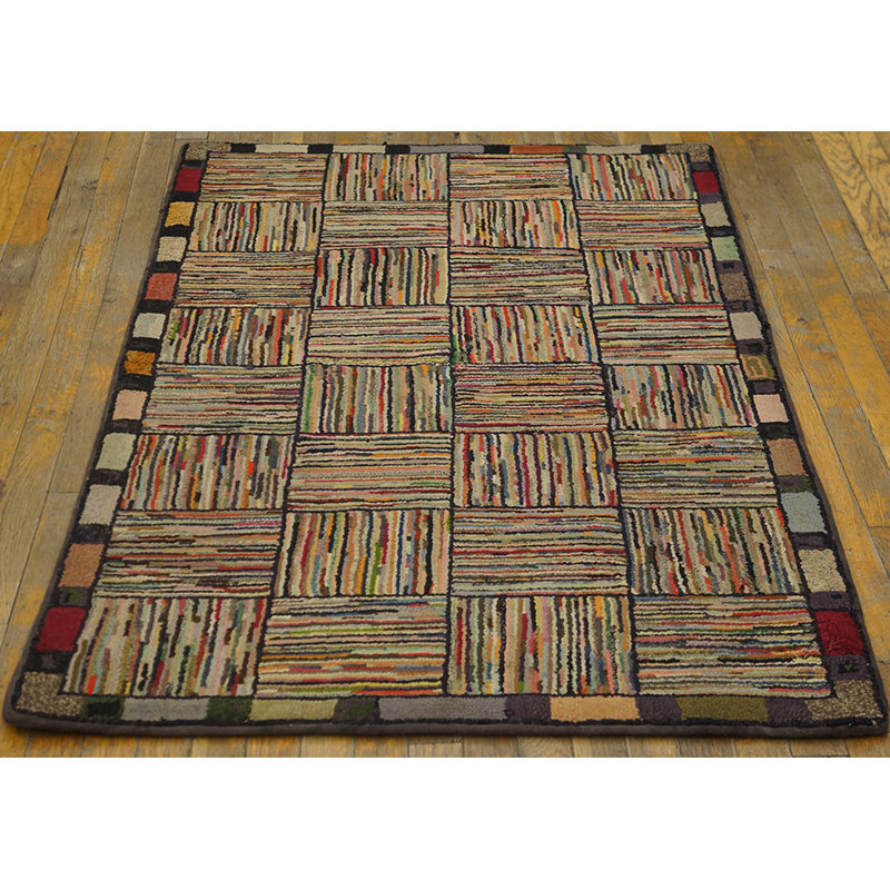 Tapis crocheté One-of-a-Kind American