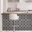 Avignon 10'' W x 10'' L Resin Peel and Stick Mosaic Tile