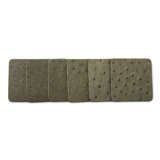 Ostrich Leather W/ Tie - Forest Green (S/6)