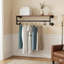 Olavo 105Cm Wall Mounted Clothes Rack