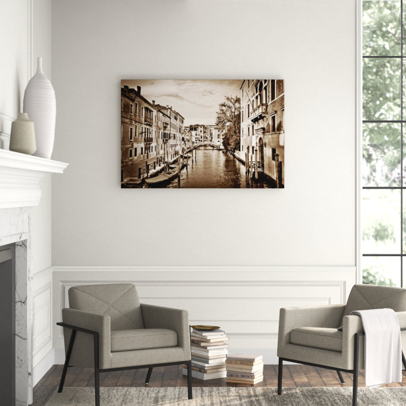 Thinking Of Venezia Print by Sofia Fox, Matte, 36" H x 54" W x 1.5" D