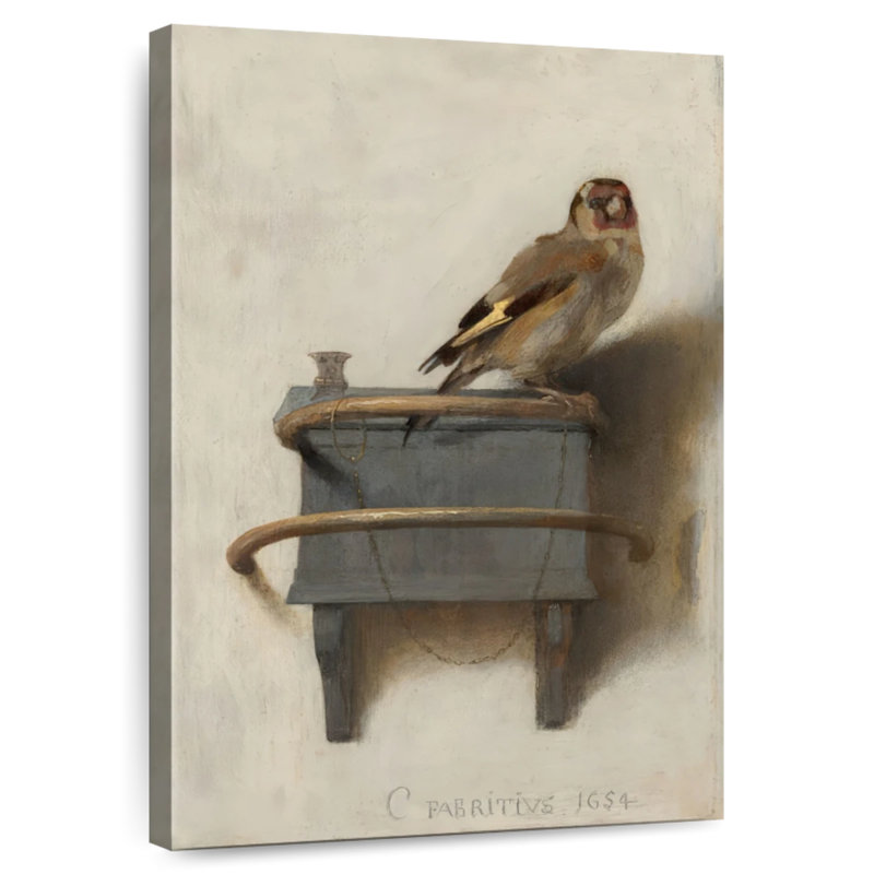 Brampt The Goldfinch 1654, 30" H x 20" W