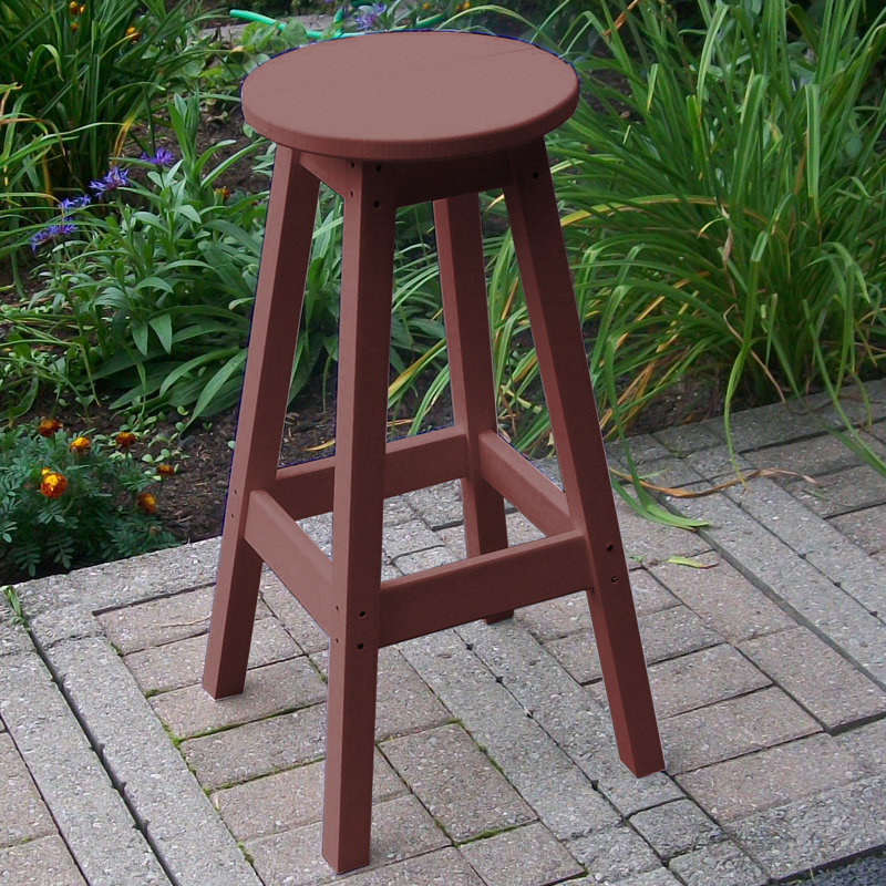 Tabouret de bar Nettie, Bois de cerisier