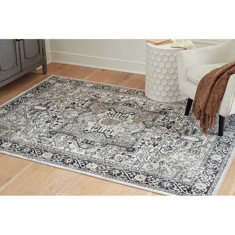 Dennetta Oriental Indoor Rug, Rectangle 5'2" x 6'10"