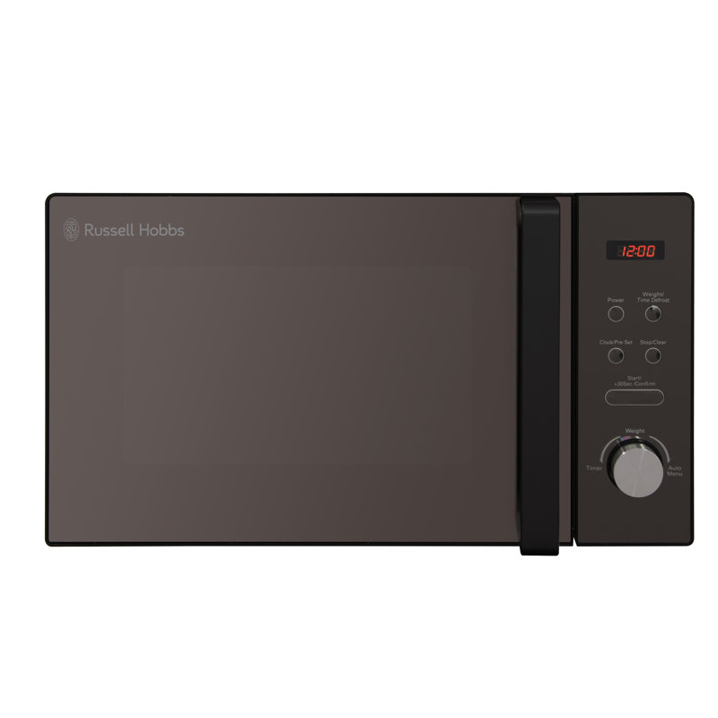 20 L 800W Countertop Microwave, Black