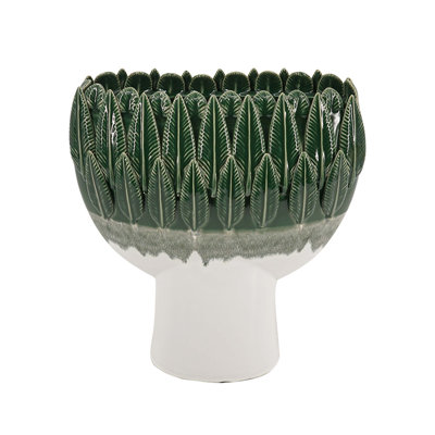 Vase en céramique 12 x 5,1 x 13,2 po
