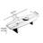 Solid Wood Irregular Coffee Table-104037786