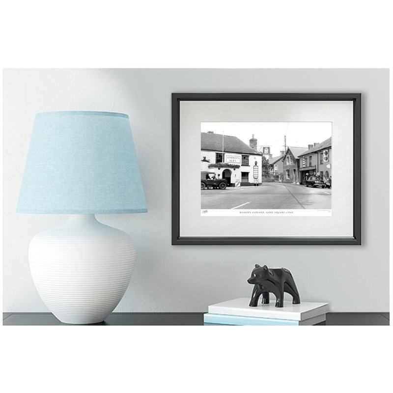 Bishops Lydeard, Gore Square C1960 - Single Picture Frame Print, 60cm H x 80cm W x 2.3cm D