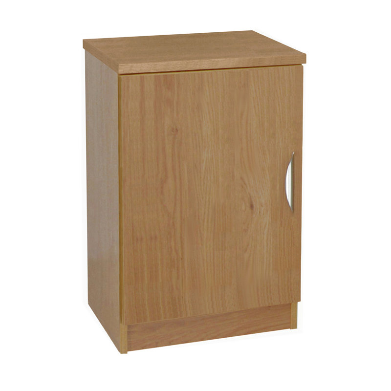Honeywell 0 -Door 1 -Shelf Storage Cabinet, English Oak