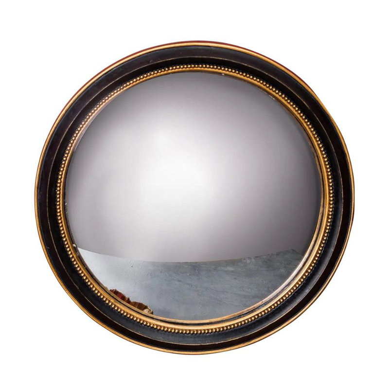 Miroir mural convexe 1, 10,6 po x 10,6 po
