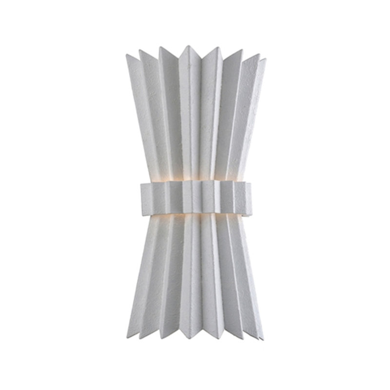 Moxy 2 Light Wall Sconce, Gesso White