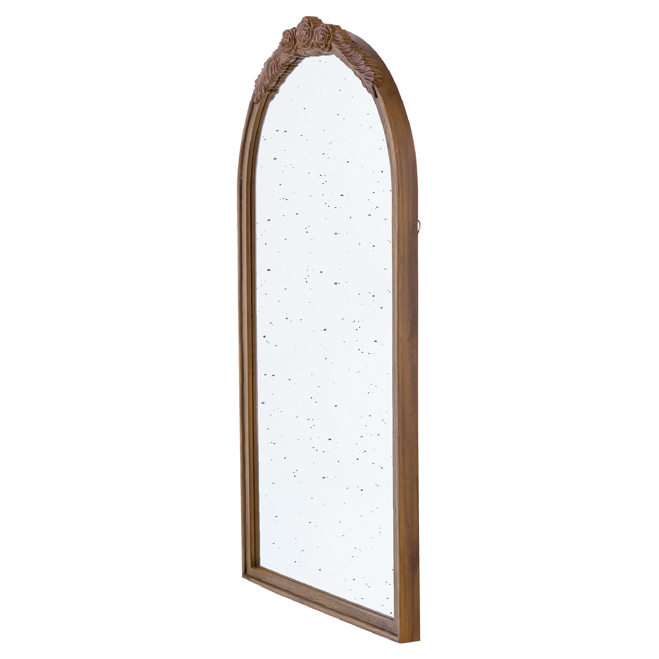 Joss & Main Langosta Wood Arch Floor Mirror Wayfair