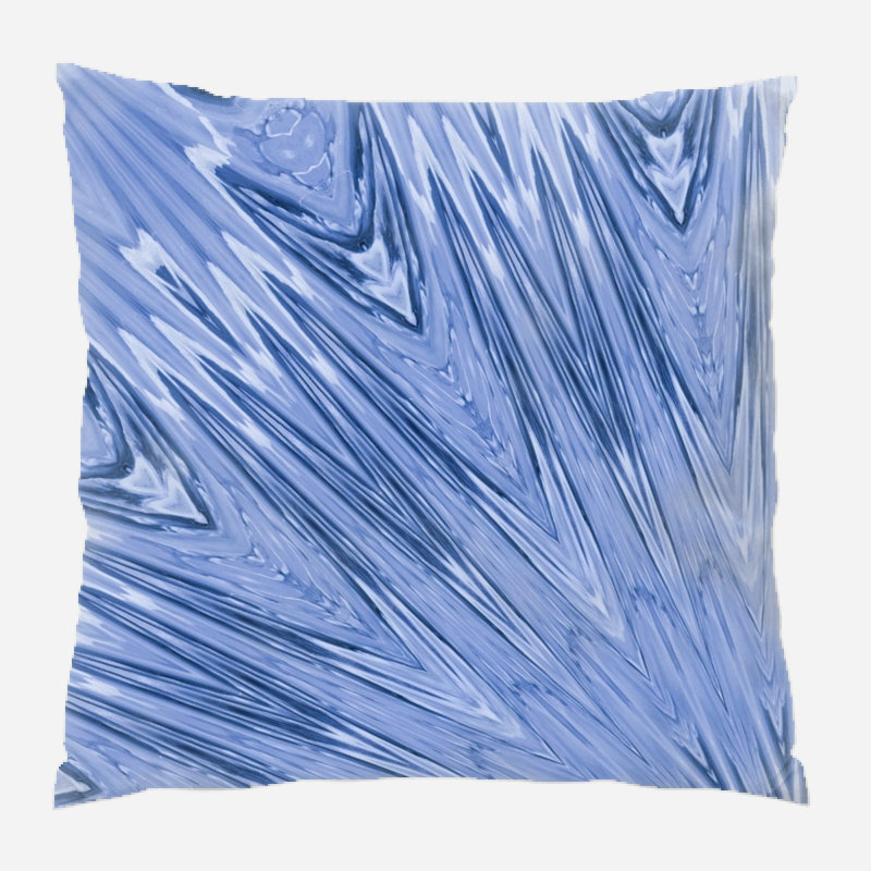 Chevron Microsuede Reversible Throw Pillow