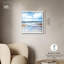 «Doll Memories - Ocean's Breath Shadowbox», impression murale par Art Remedy, cadre blanc, 24 x 24-1325675337-1325675349