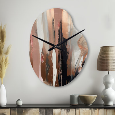 Horloge murale abstraite Meher